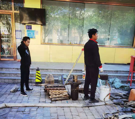 眉县马路顶管施工